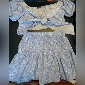 Shein Two-Piece Floral Set